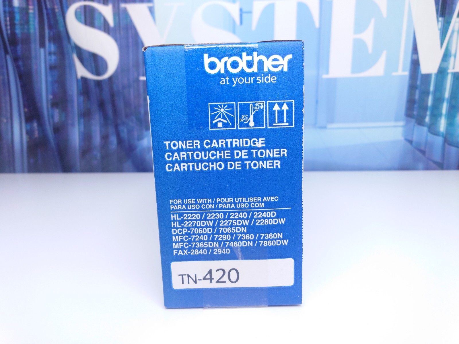 Brother TN-420 Black Toner Cartridge 012502626763 Genuine Sealed Toner