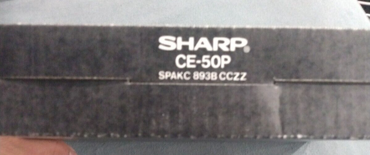 Working Sharp CE-50P Wired Printer & Cassette Interface