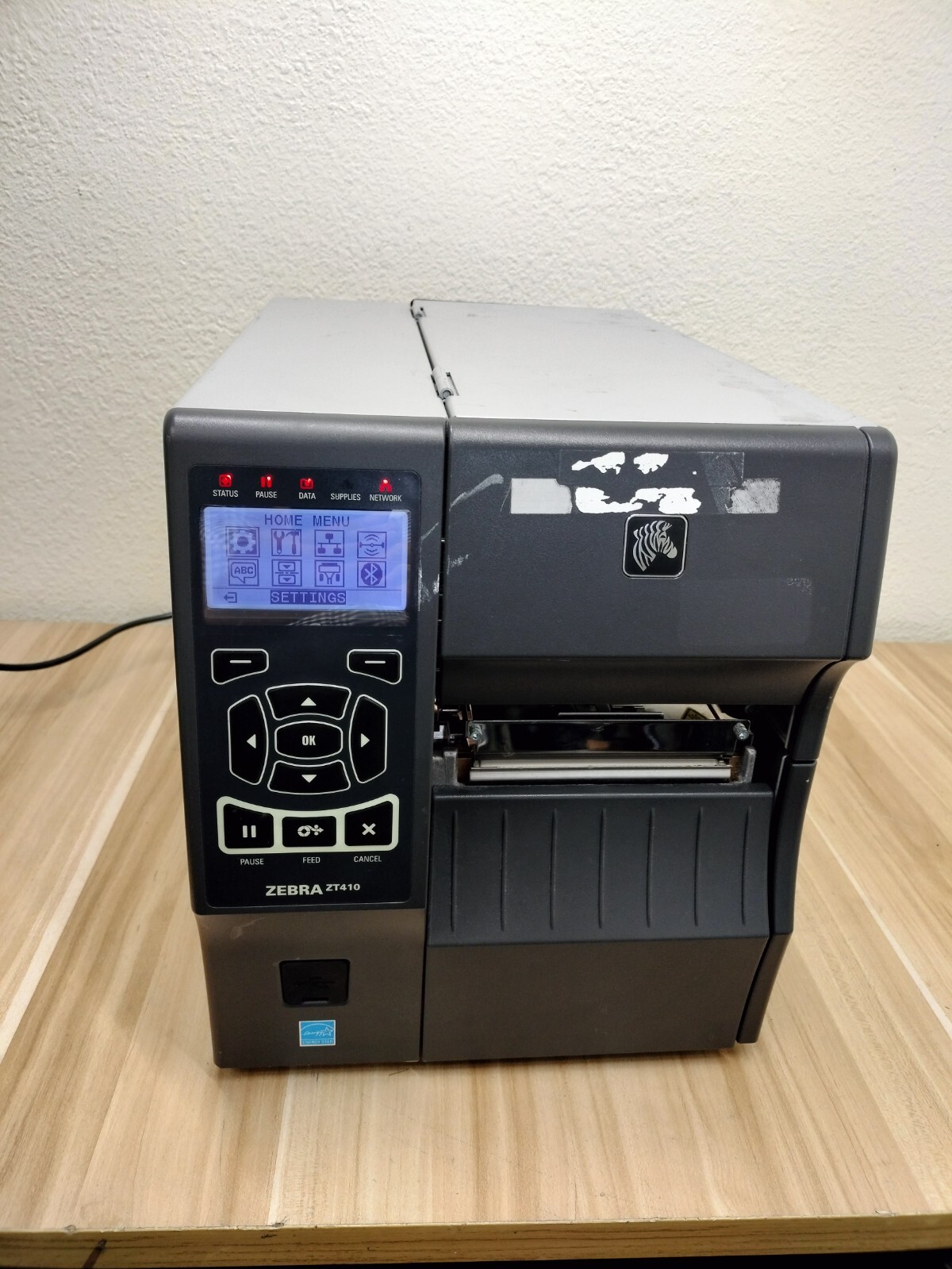 Zebra ZT410 Printer USB Bluetooth ZT41043-T01000HB *SOLD AS-IS*