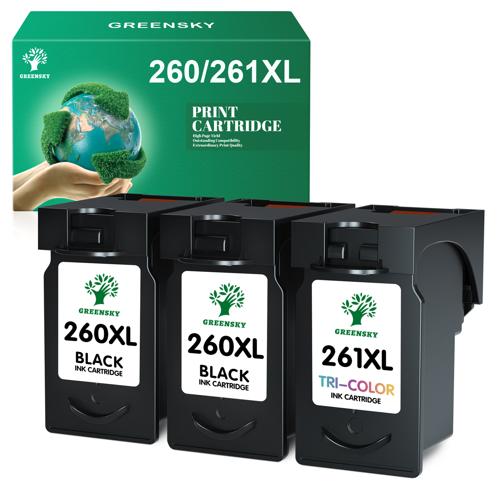 PG-260 XL CL-261 XL Ink Cartridge For Canon PIXMA TS5320 TS6420 TR7020 Printer