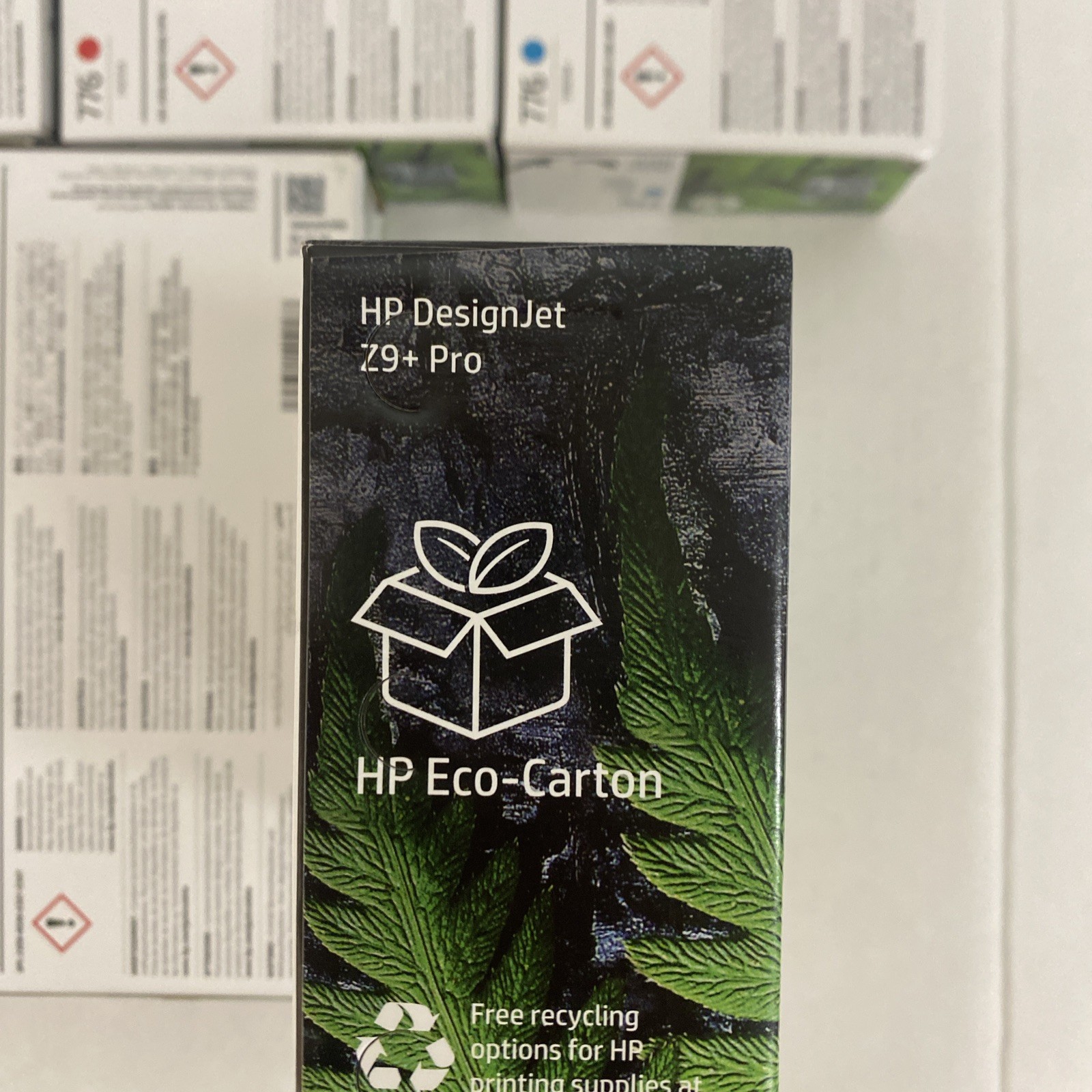 set of 9 HP 776 Ink Cartridge DesignJeZ9+ PR O -1L -SEALED 2026-2027 Genuine