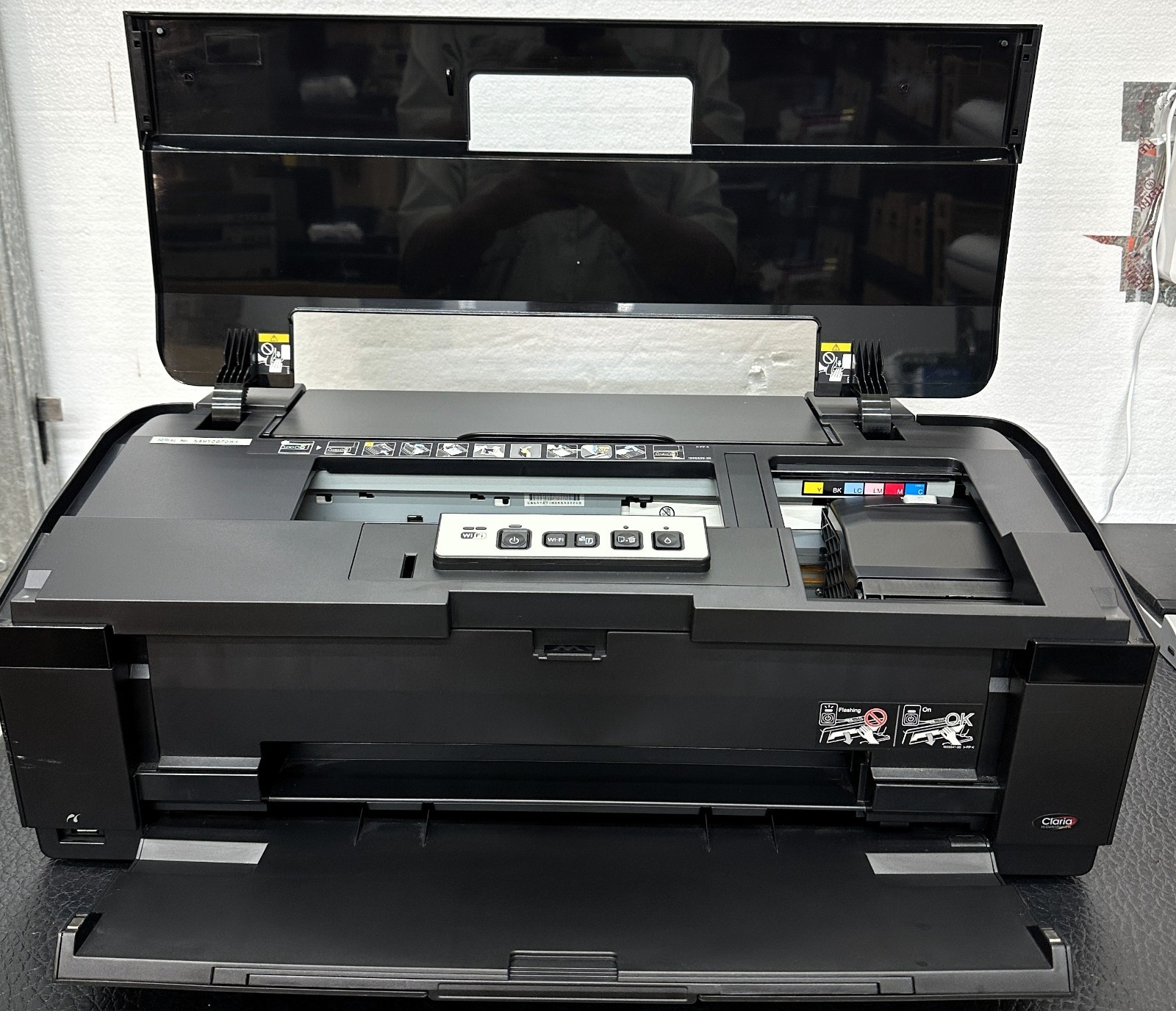 Epson Artisan 1430 Wide Format Inkjet Printer WiFi Tested Prints & Video Excelle