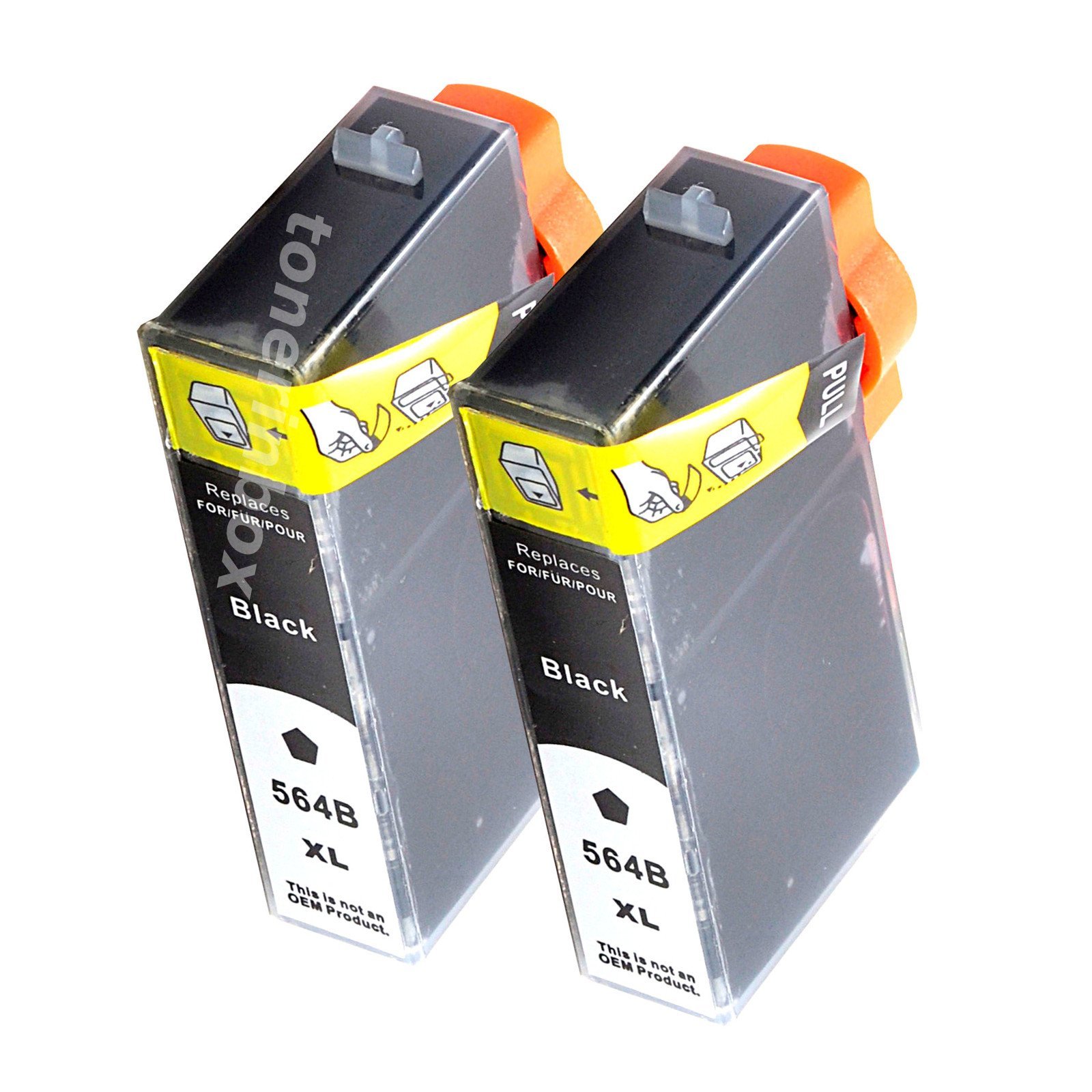 2pk 564XL New Generic Ink Cartridge For Photosmart 6510 6520 7510 7520