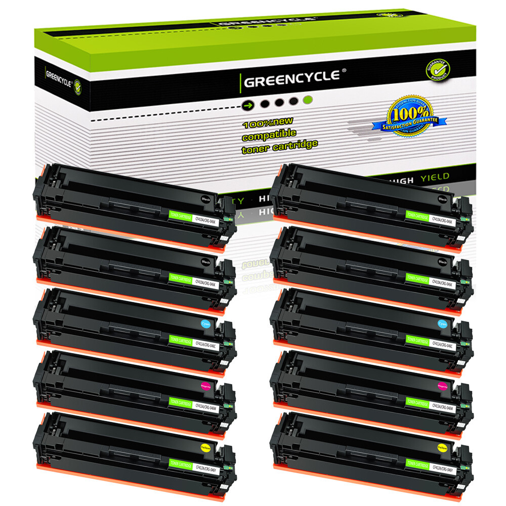 10PK Set CF410A Toner Cartridge Fits for HP Color LaserJet Pro MFP M452dw M452nw