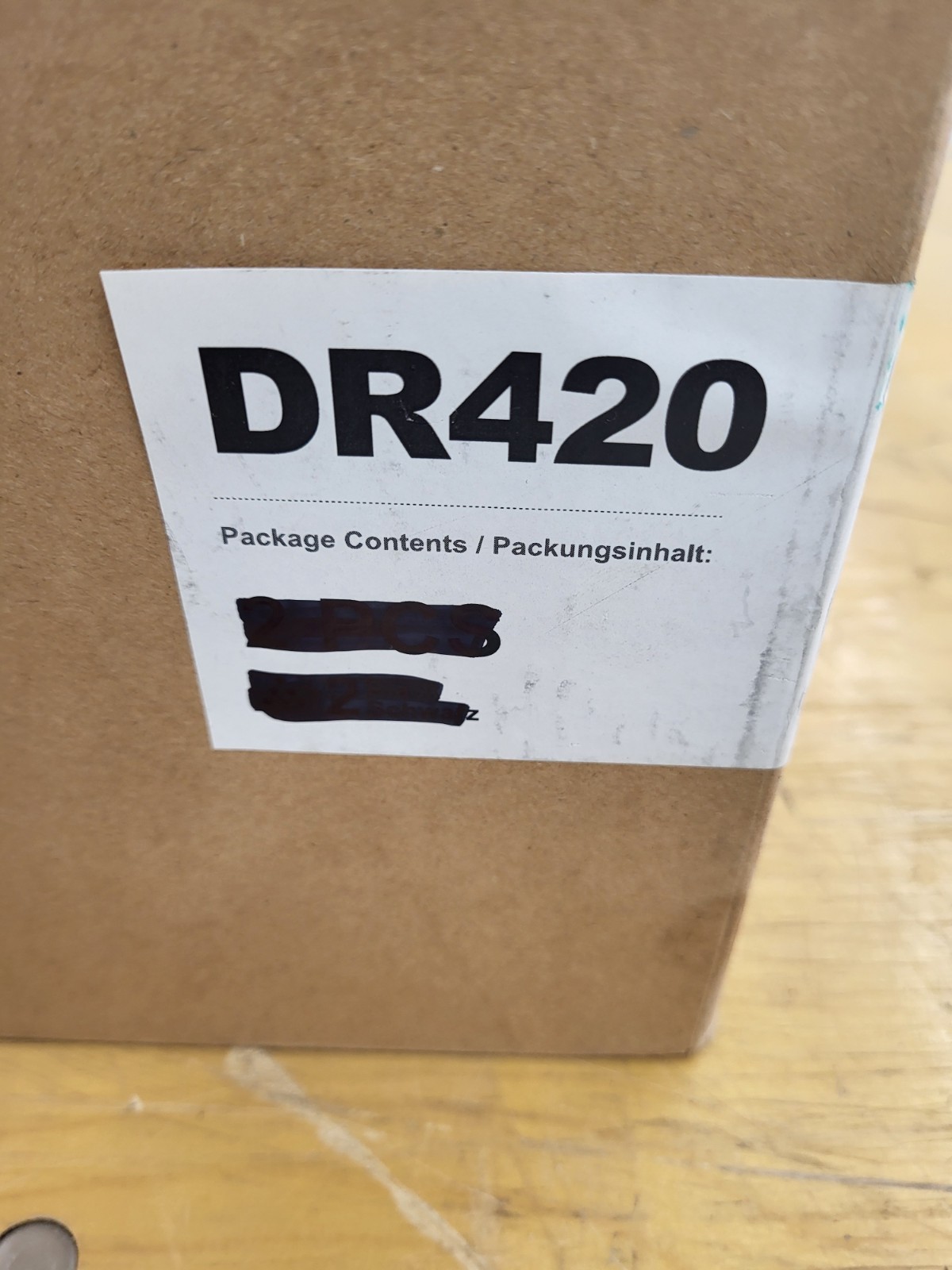 DR-420 Drum Unit Black Laser Imaging Drum NEW – OPEN BOX