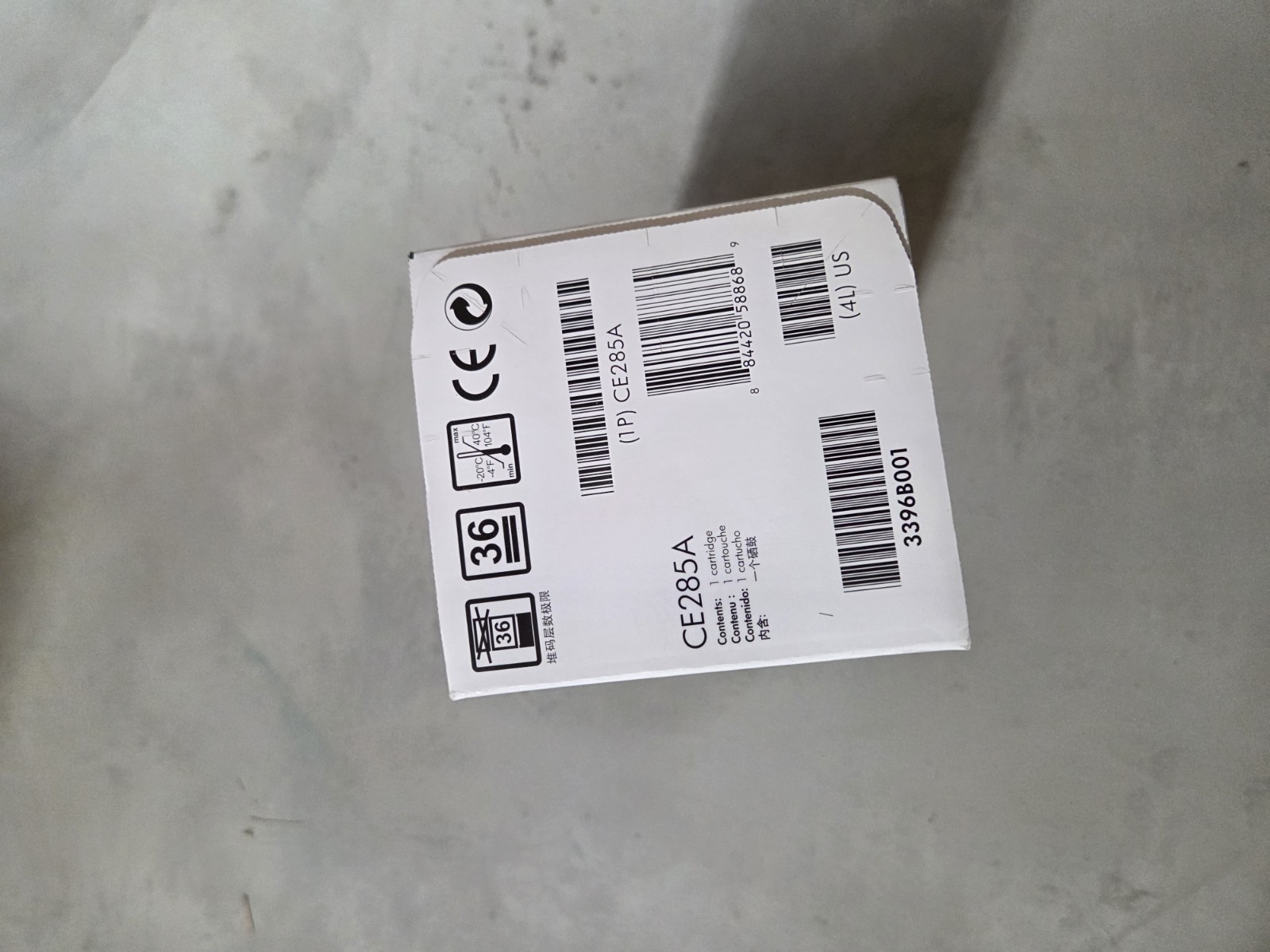 HP 85A (CE285A) Black Genuine/Original SEALED Laser Toner for P1102 M1132