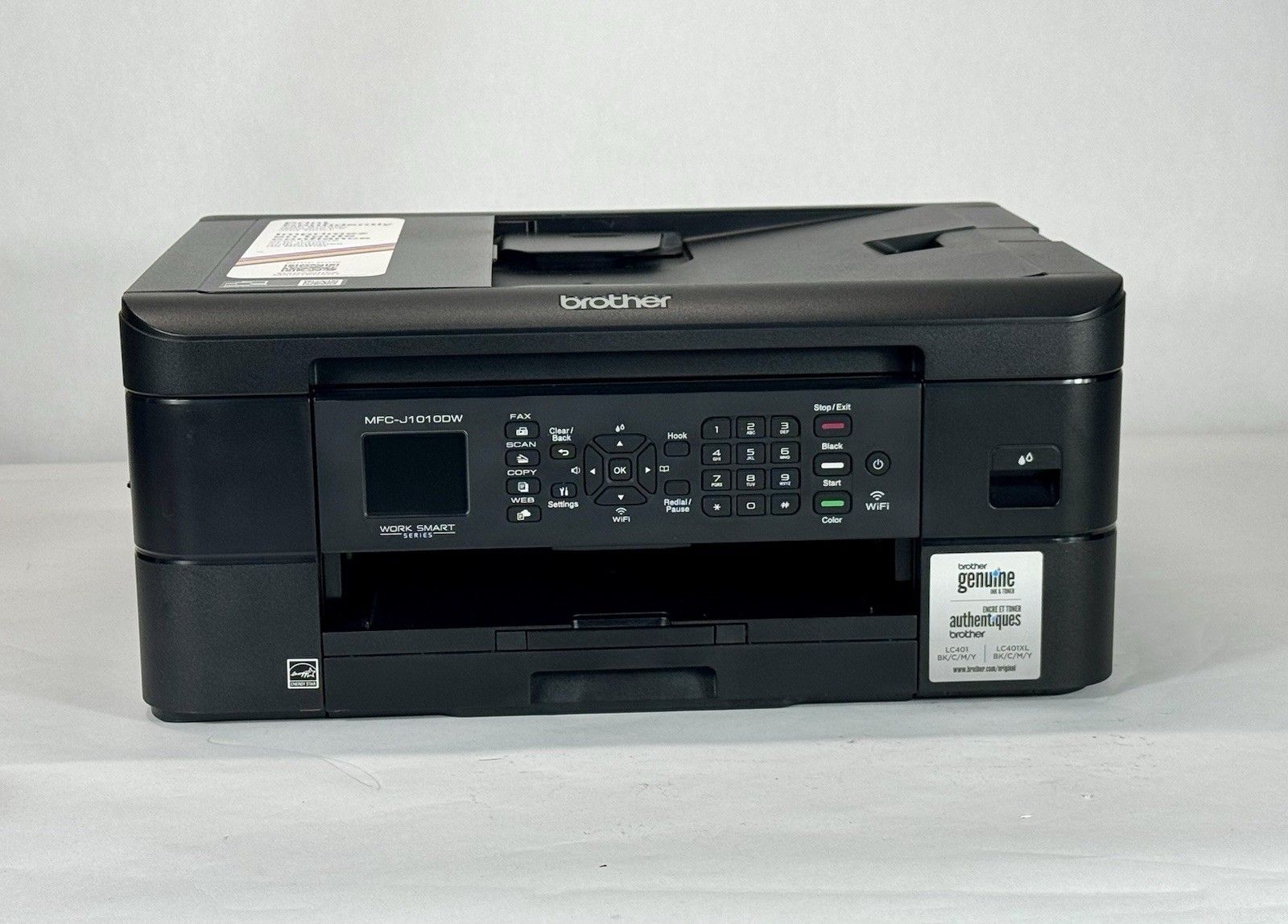 Brother Inkjet Printer MFCJ1010DW Wireless Color All-in-One Work Smart Tested
