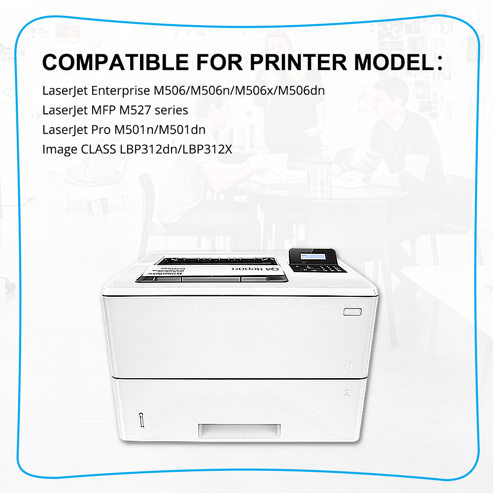 1x Toner Fits for HP 87X CF287X LaserJet Enterprise M506dn M506n M506x MFP M527f