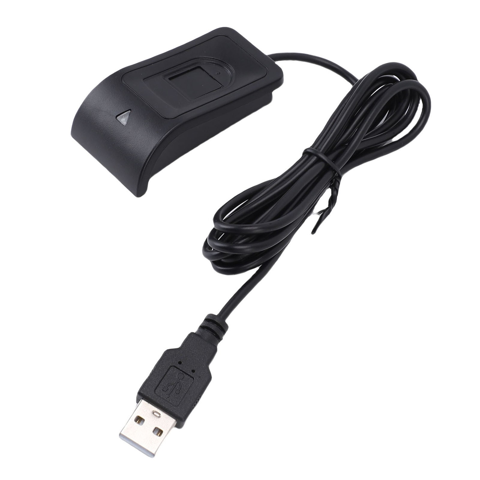 1 USB Fingerprint Scanner Compact Touch Biometric Reader For Desktop Black