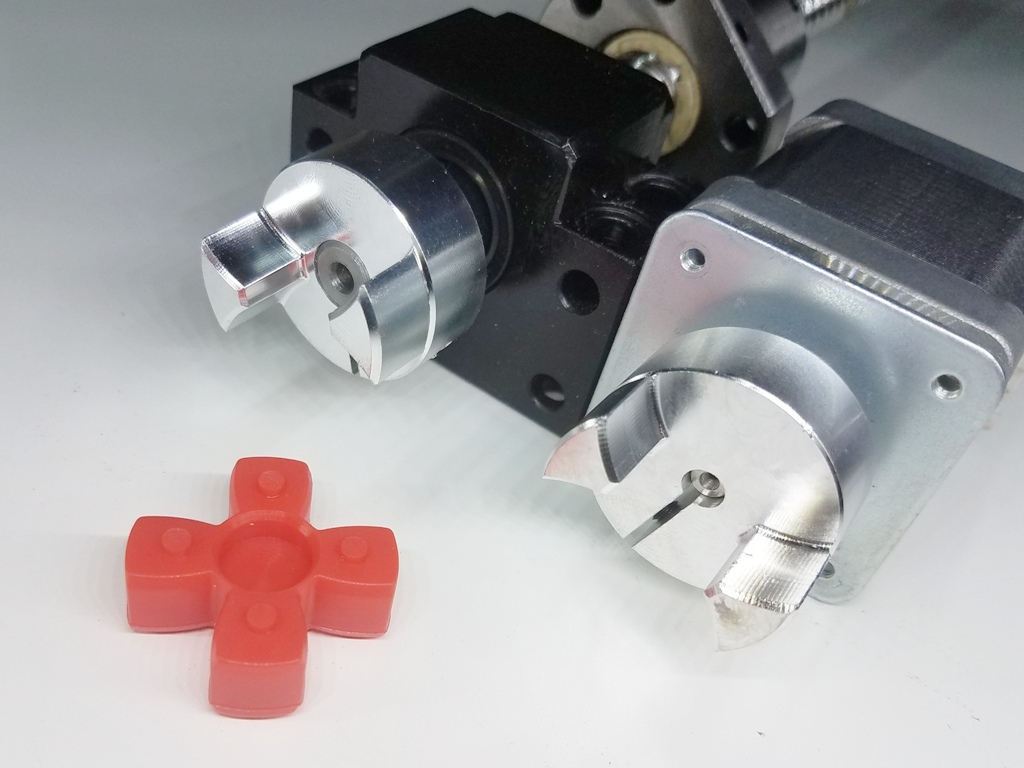 14 mm x 15 mm Flexible Jaw Spider Shaft Coupling CNC Stepper Motor Coupler Rare