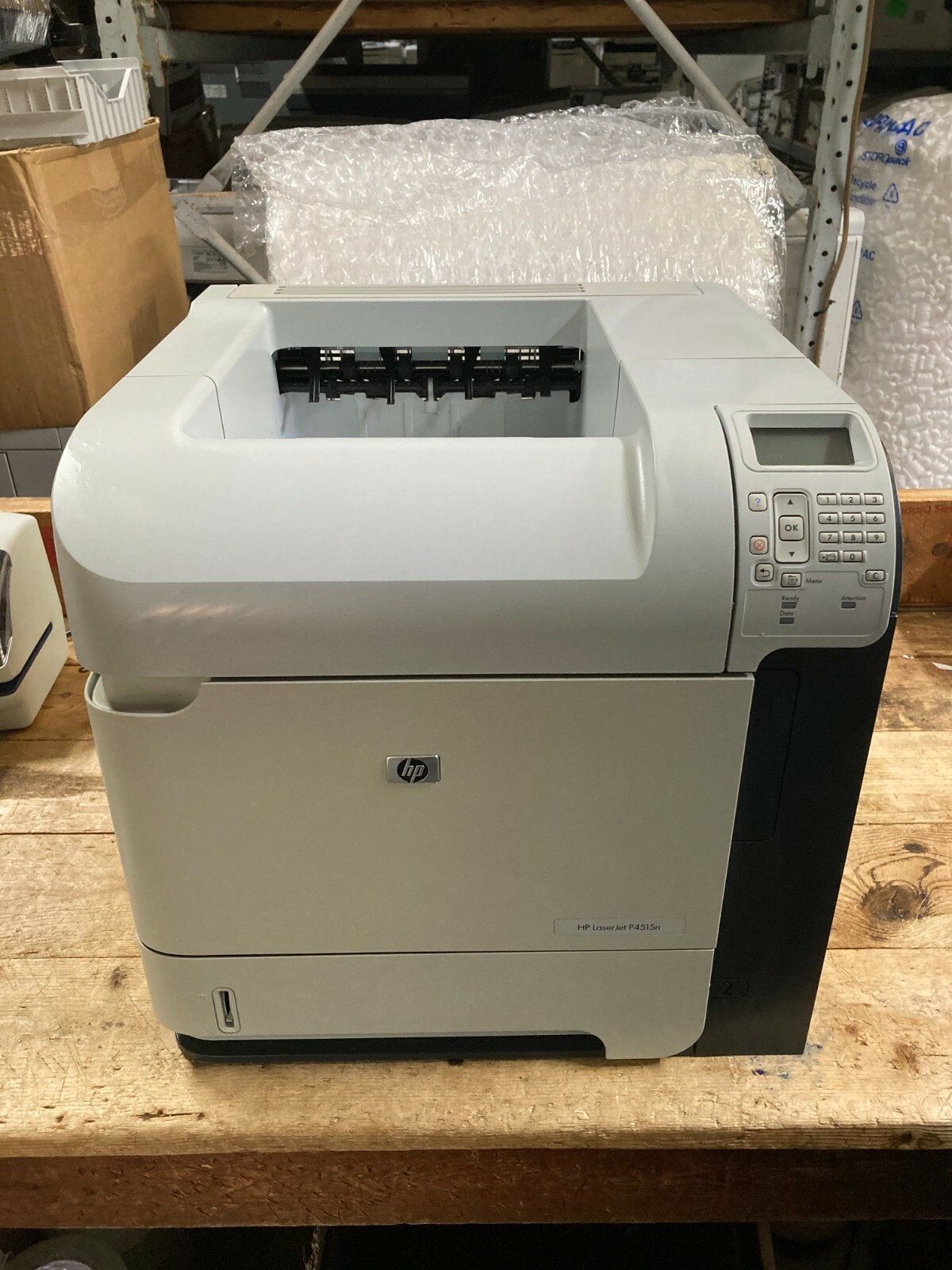 HP Laserjet P4515n Laser Printer * Cleaned & Serviced* Warranty *COUNT 68,180*