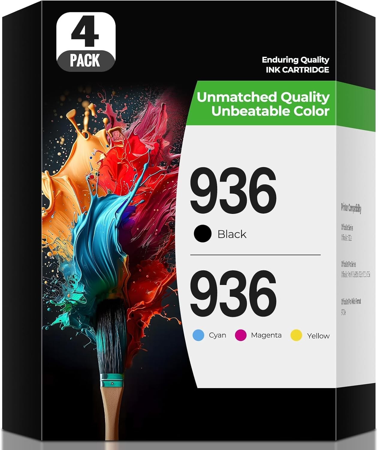 936 Compatible Ink Cartridges For HP 936e OfficeJet Pro 9125e 9135e 9730e 9135