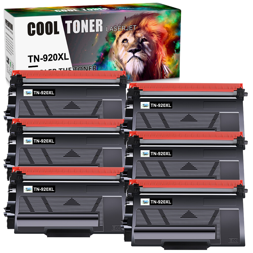 6PK TN920XL Fits for Brother TN920 Toner MFC-L6810DW L6915DW HL-L6310DW EX415DW