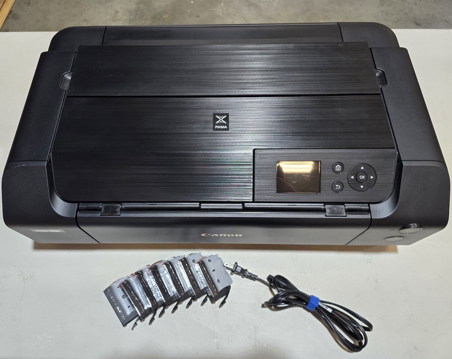 Canon Pixma 200 Pro Color Inkjet Large Format Photo Printer + photo paper + ink