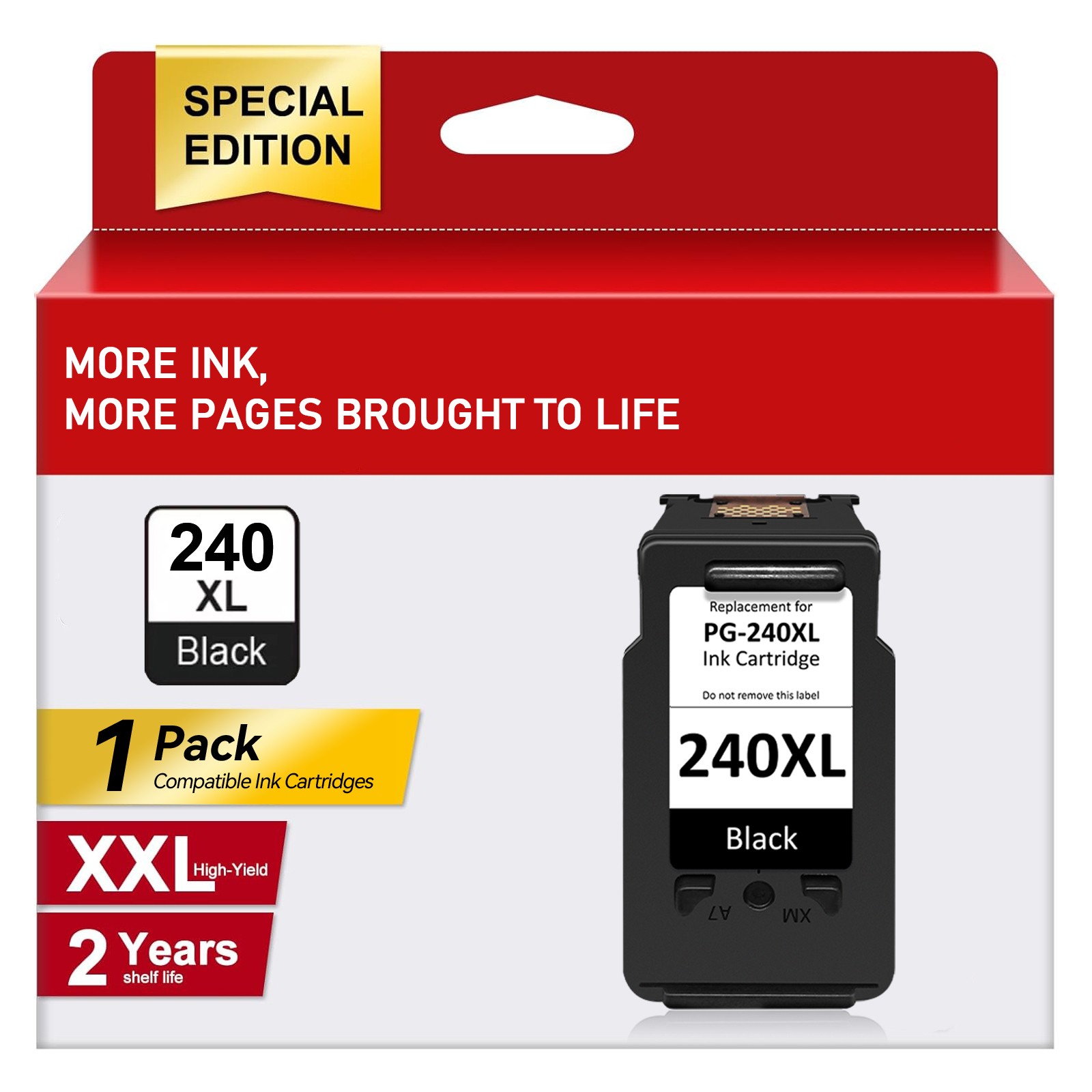PG-240XL CL-241XL Ink Cartridge for Canon 240 Pixma MG3600 MG3620 TS5120 MX472
