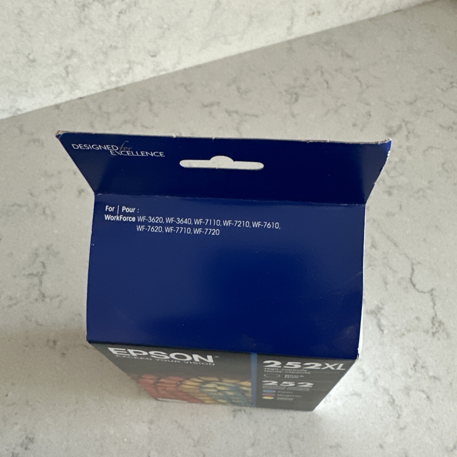 Epson 252XL (2 – Black) & 252 Color Ink (2 – Magenta, 2 – Yellow & 1- Cyan) OEM