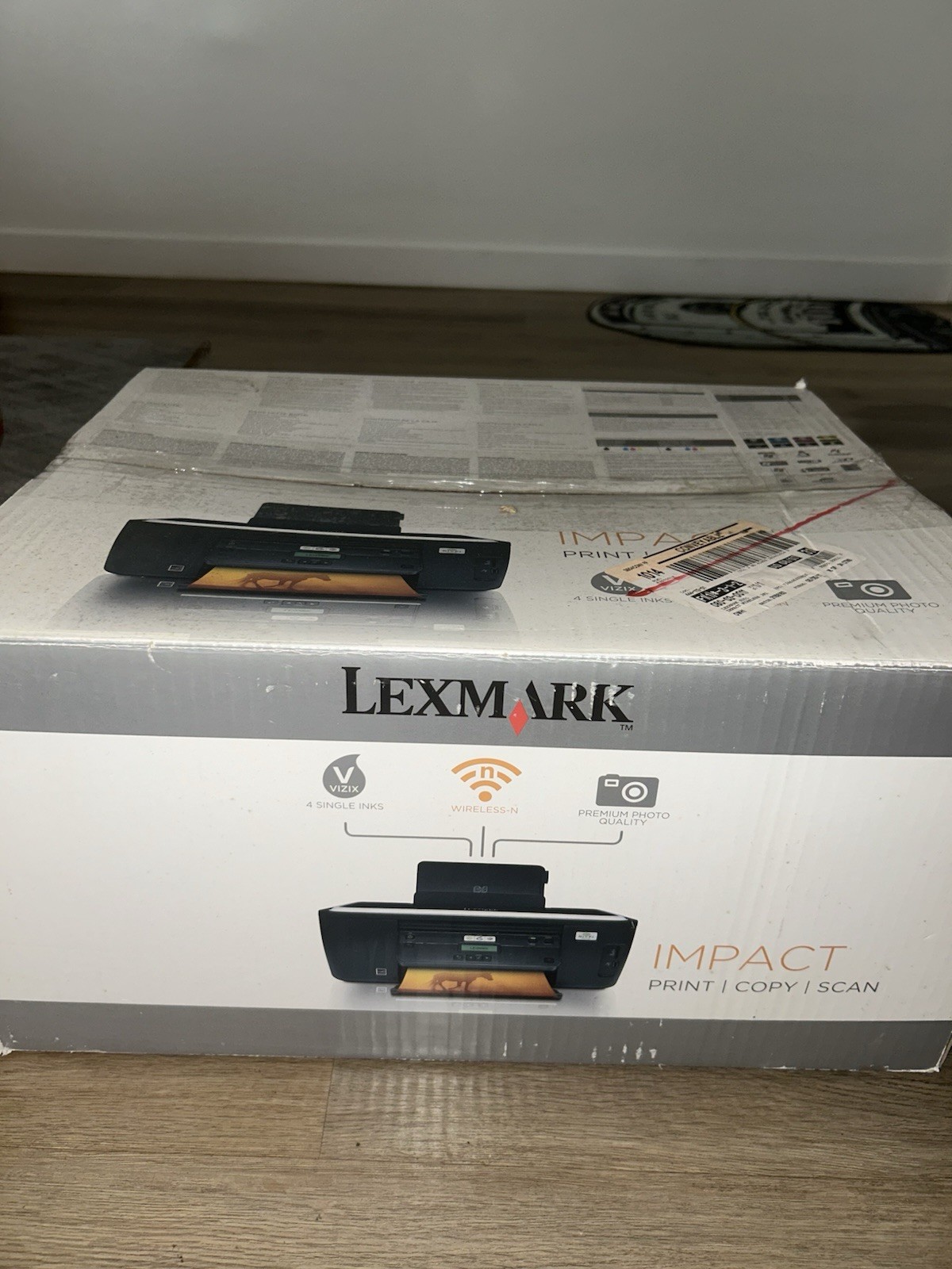 Lexmark Impact S301 Wireless All-In-One Inkjet Color Printer 33ppm 4800×1200 DPI