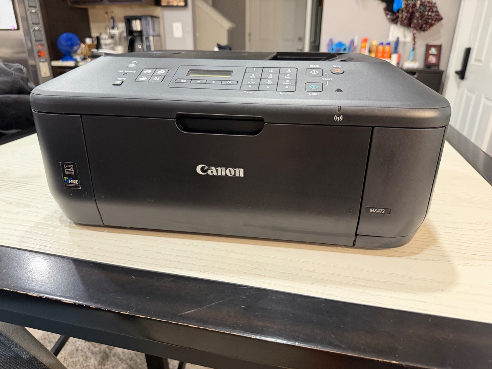 Canon MX472 Scanner Fax Inkjet Printer | Great Condition Works Well WIFI