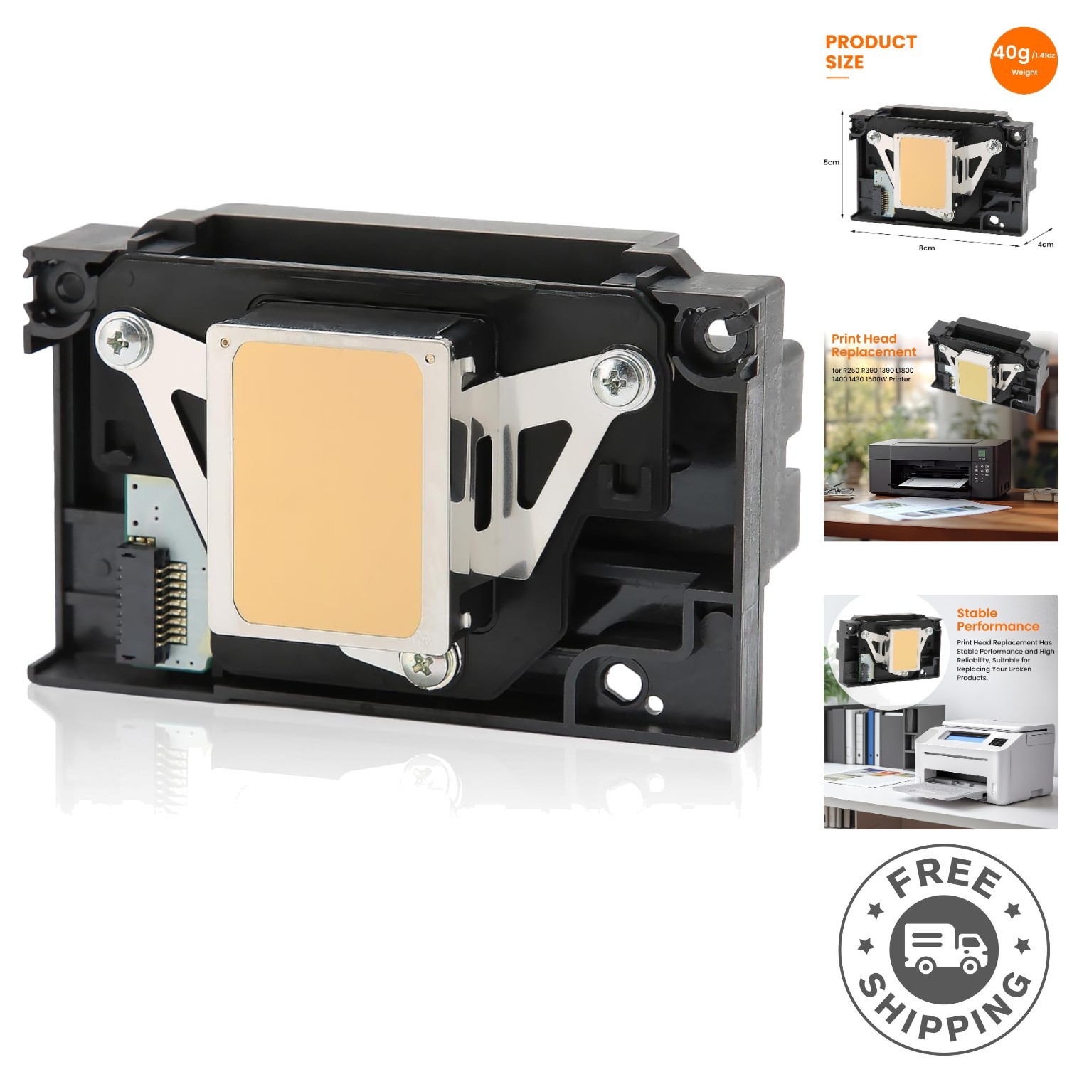 Lightweight Durable L1800 Printhead Replacement – Suitable for R260 R390 1390