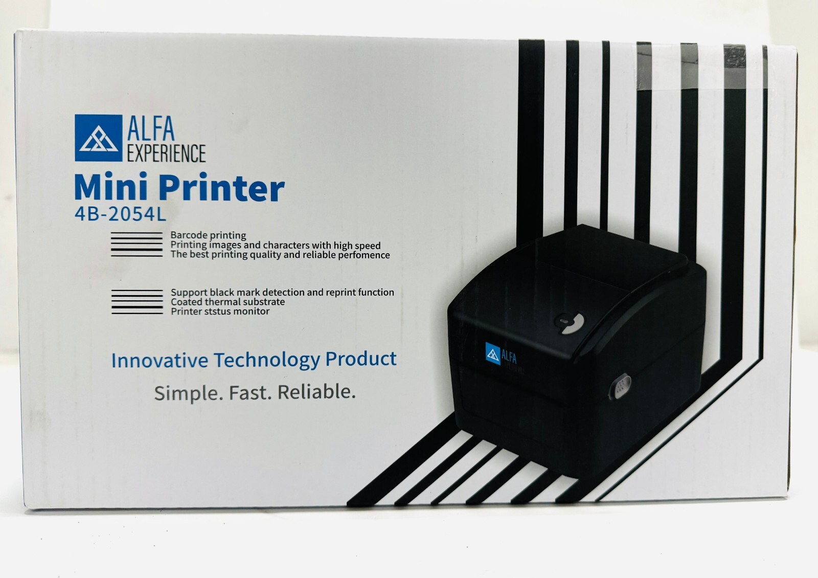 Alfa Experience 4B-2054L Thermal Label Printer, Up to 4×6 High Speed Printing