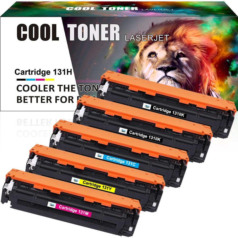 5PK 131 Color Toner Cartridges Fits Canon ImageClass CRG-131 LBP-7110CW MF8280CW