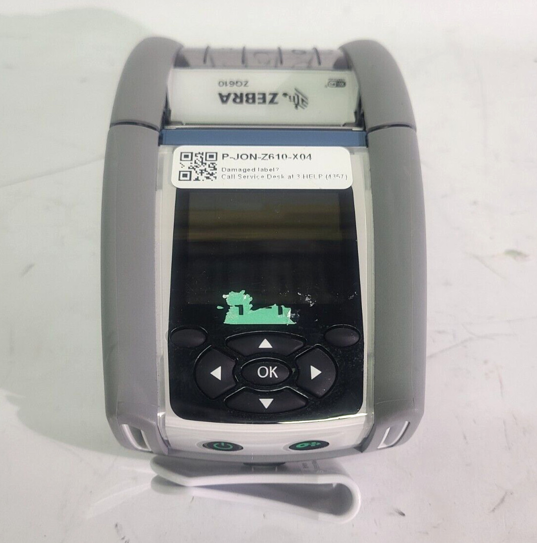 Zebra ZQ610 Thermal Label Printer W/ Battery