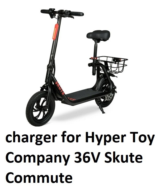 🔥Charger for Hyper Toy Company 36V Skute Commute 250w 🔥