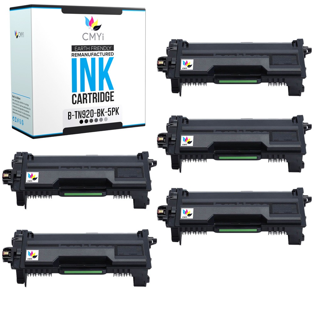CMYi 5PK Compatible TN920 Cartridge for Brother HL-L6415DW L6415DWT MFC-EX915DW