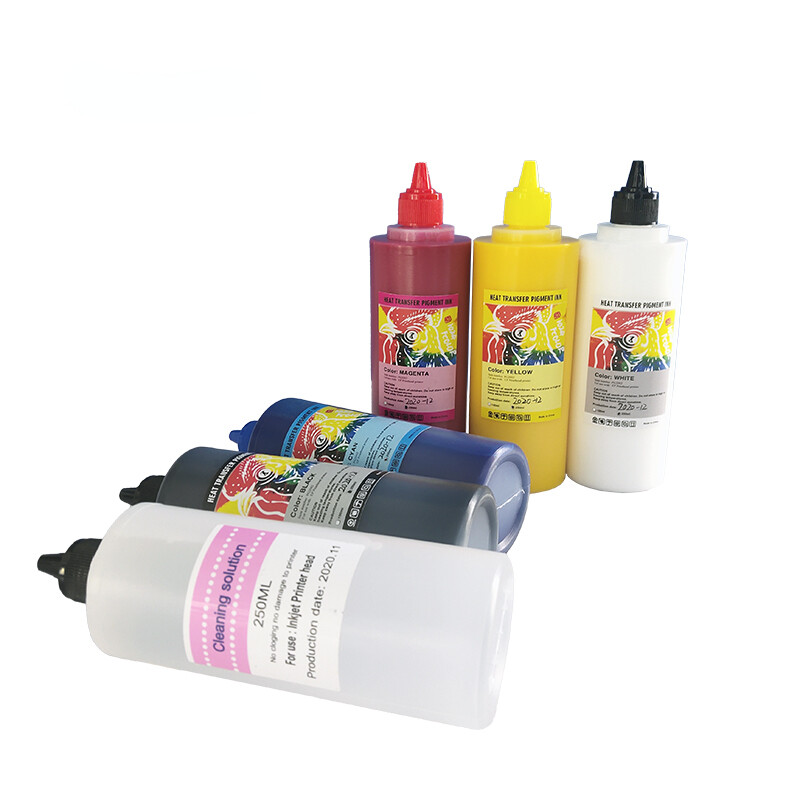 250ml White Printer Ink Circulation System DTF Ink And Powder Manufacture