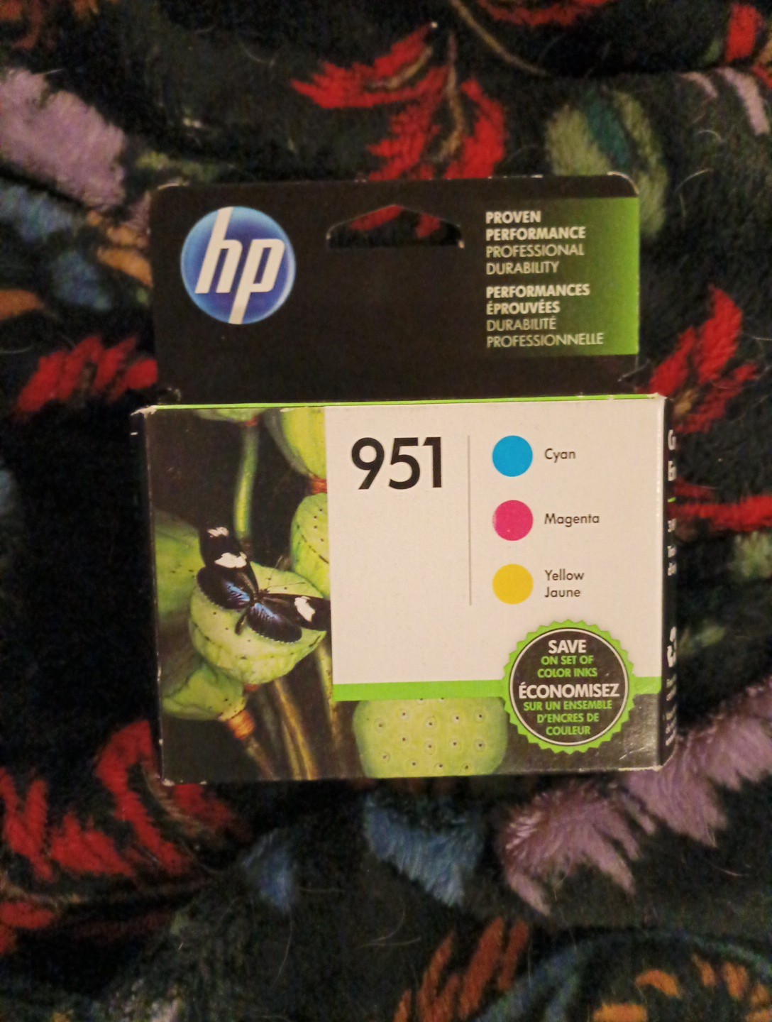 HP OfficeJet 951 Cyan Magenta Yellow Combo Ink Cartridges CR314FN Exp /2018