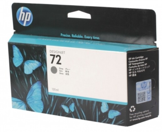 NEW HP #72 Gray Ink Cartridge C9374A GENUINE