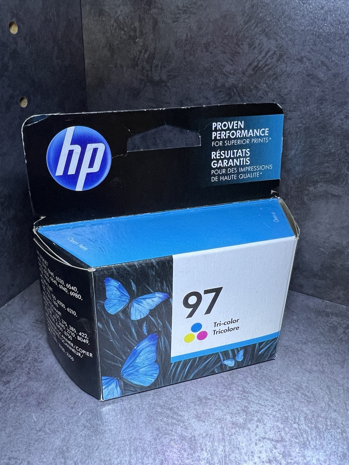 HP 97 TRI-COLOR OEM Ink Cartridge’s NEW Sealed