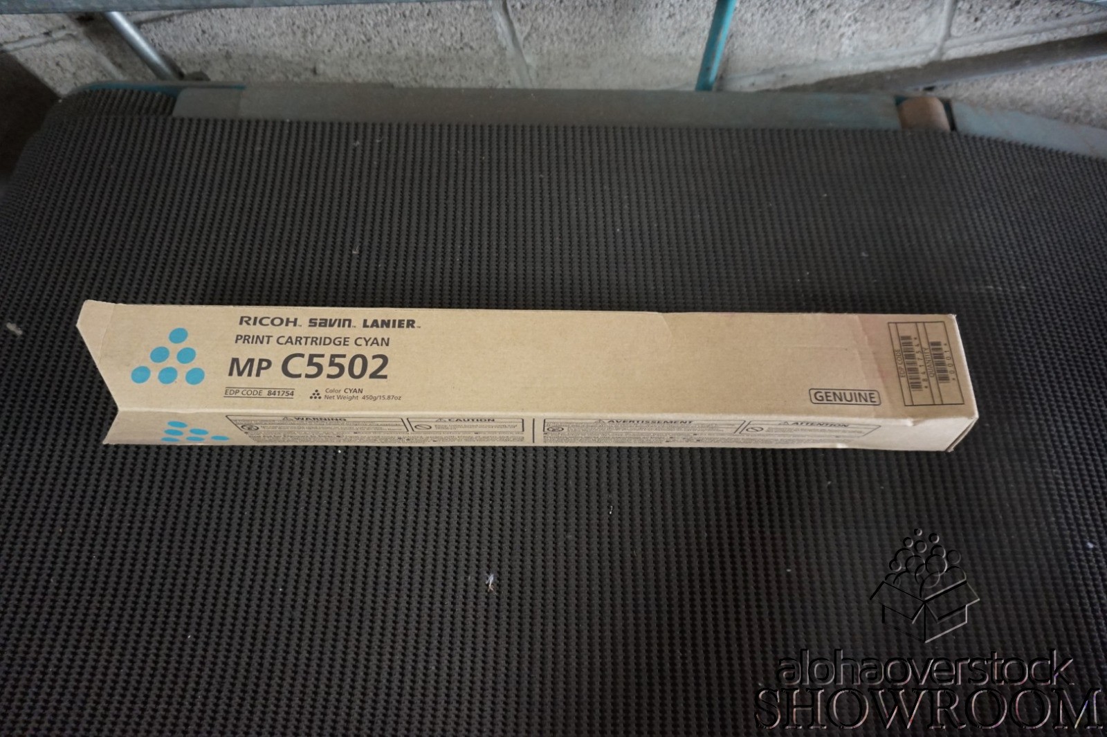 New Open Box Genuine OEM Ricoh 841754 Cyan Toner Type MP C5502 C4502 C5502A