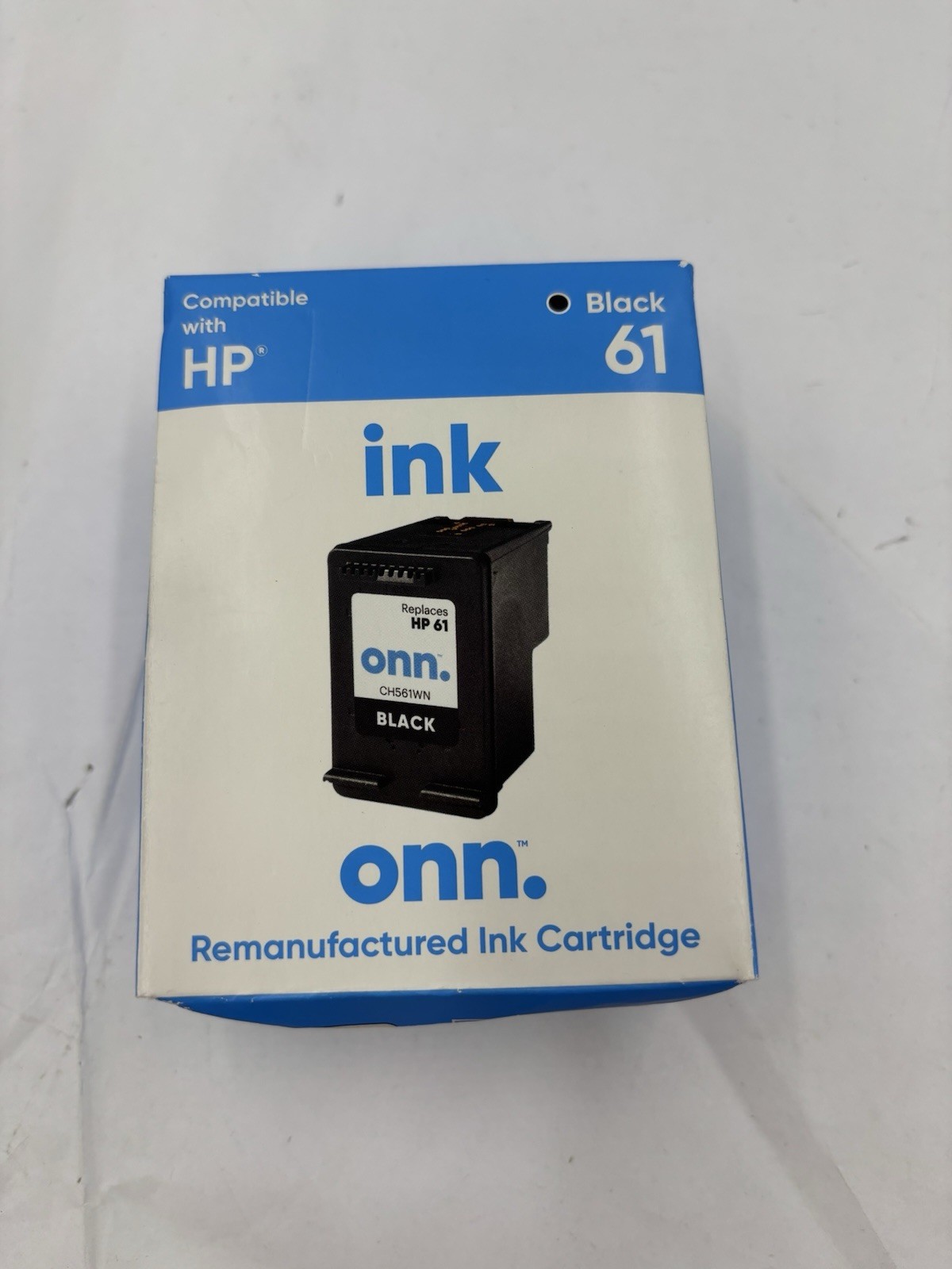 New Sealed HP Ink Onn. Black Cartridge 61 EXP 02/2026 Fast/Free Shipping