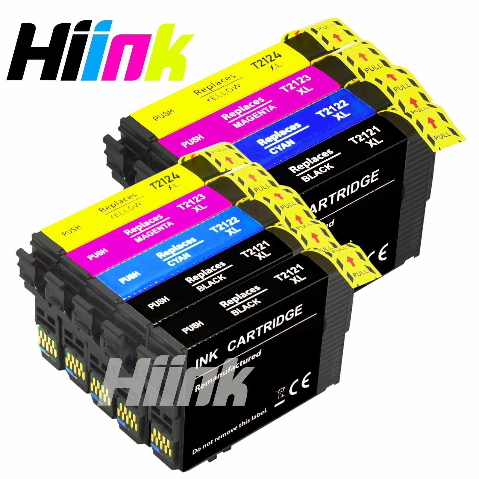 T212 212XL Ink Cartridges For Epson Workforce XP-4100 XP-4105 WF-2850 WF-2830
