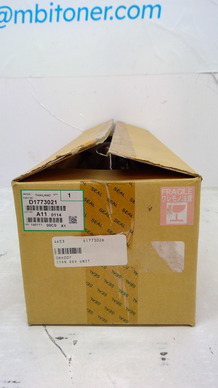 Genuine Ricoh MP C2003/C2503 Cyan Developer Unit *OPEN* D1773021 D1773036