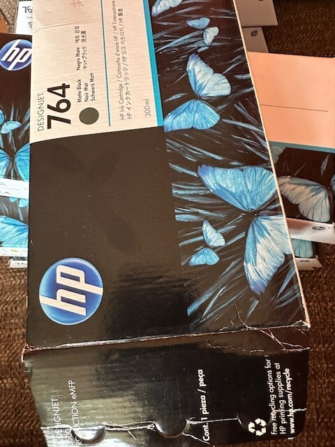 HP DESIGNJET 764 TONER CARTRIDGE- MULTIPLE COLORS
