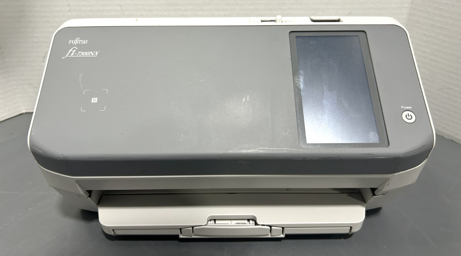 Fujitsu fi-7300NX Touchscreen Networkable Document Scanner NO Top Tray Tested