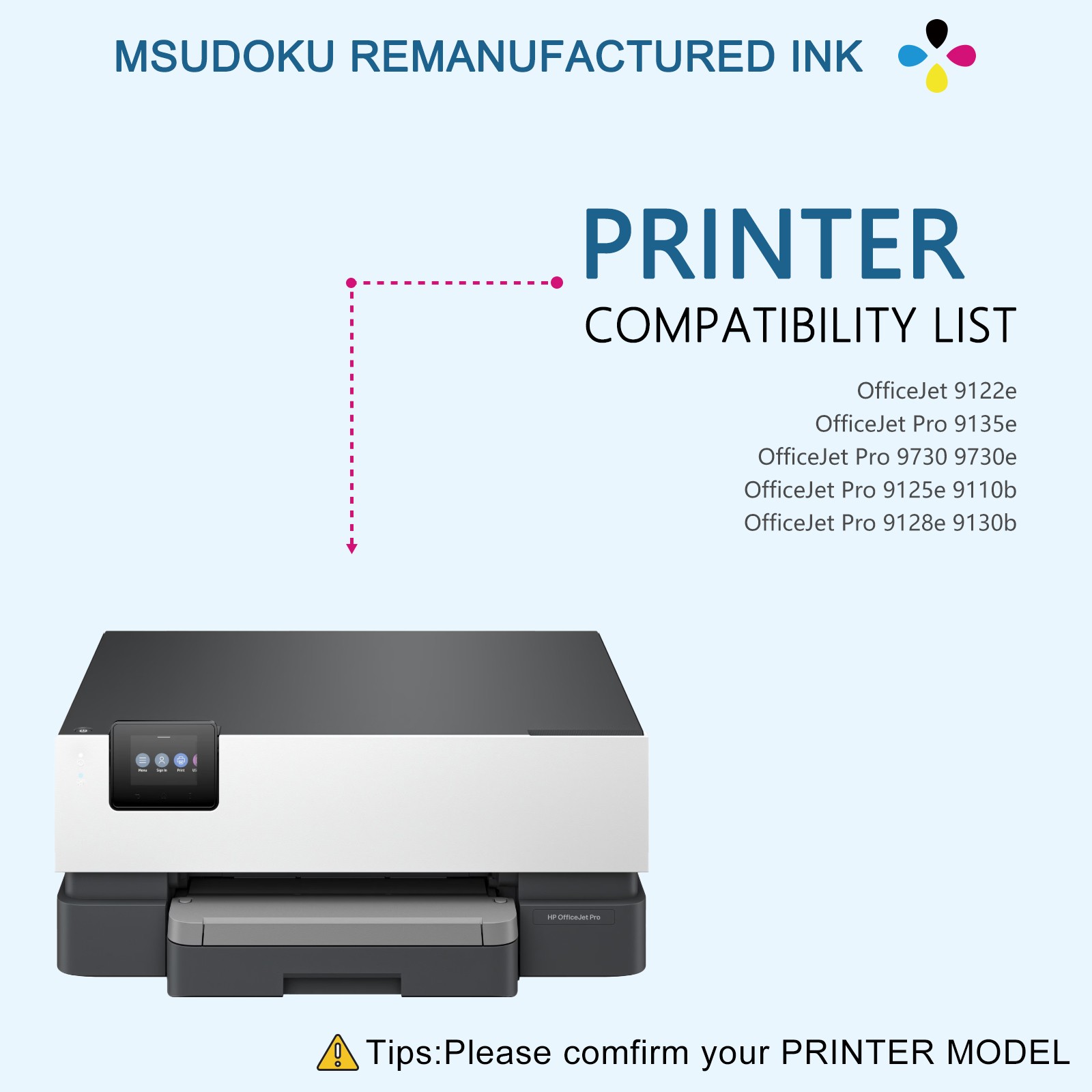 4PK 936e Compatible Ink Cartridges For HP 936XL OfficeJet Pro 9125e 9135e 9730e