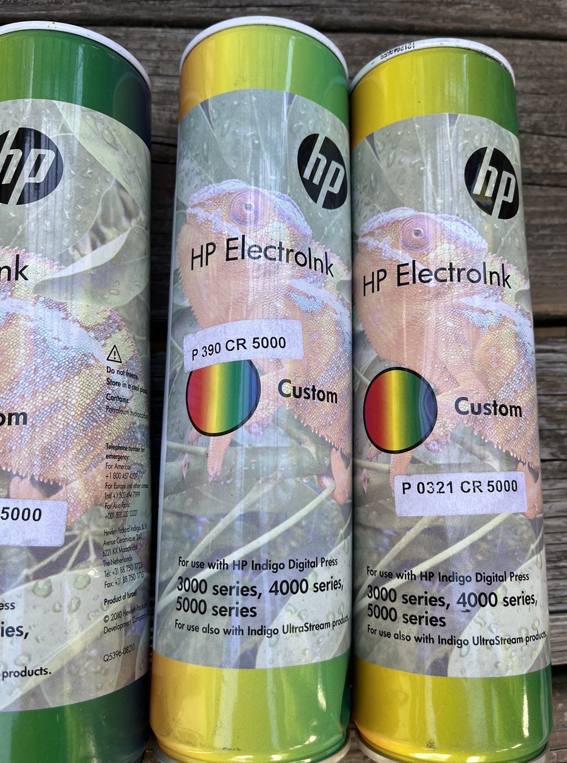 4 Pk – HP ElectroInk Indigo Digital Press 3000/4000/5000 Series Q5396 Custom