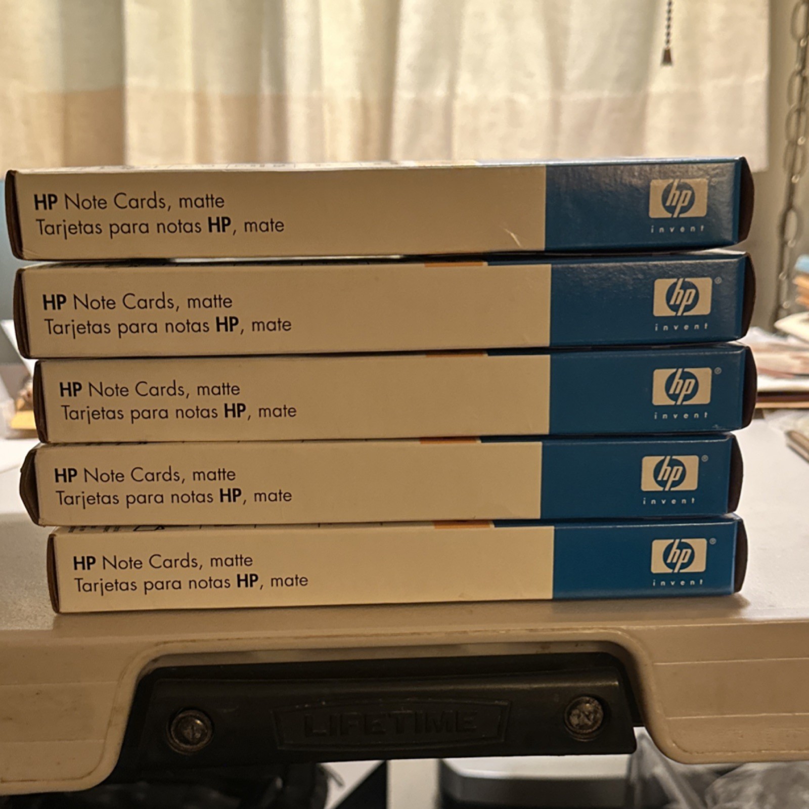 HP Note Cards Matte 4×6 White 72 lb Inkjet Card Stock Q5521A
