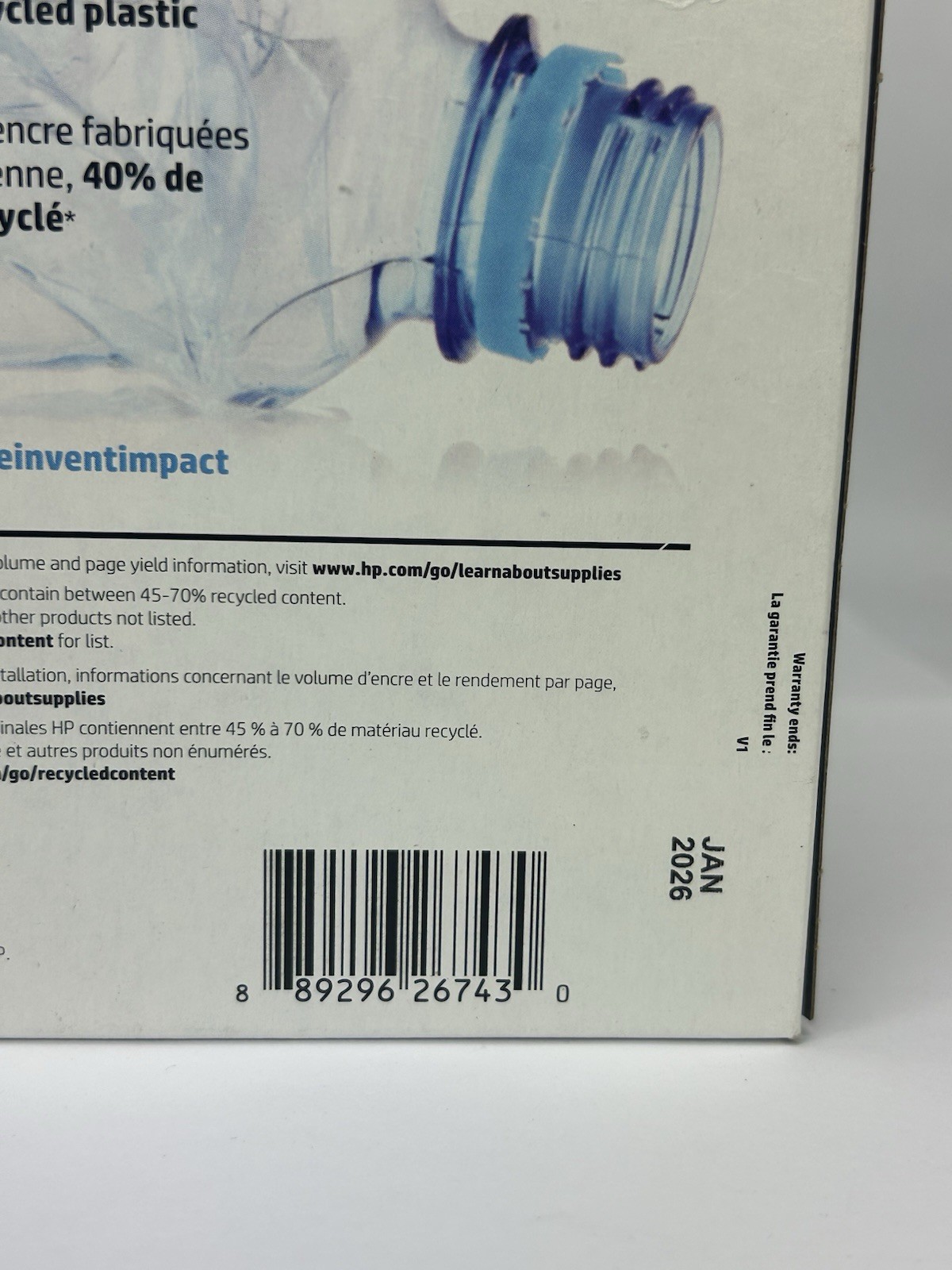 HP 63 Black & Tricolor Ink Cartridge New In Box 🖨️