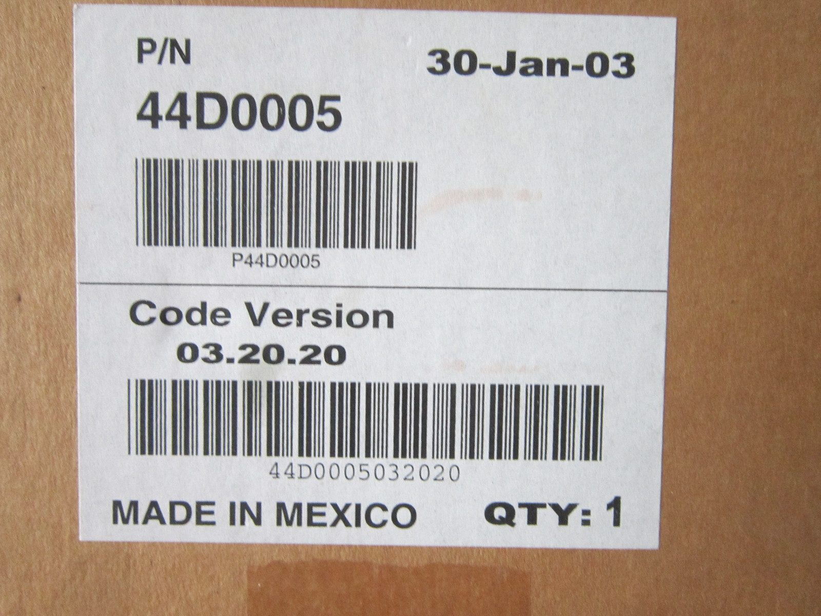 Genuine Lexmark 44D0005 Network Cards 10/100 44D0005 Lexmark 44D0005
