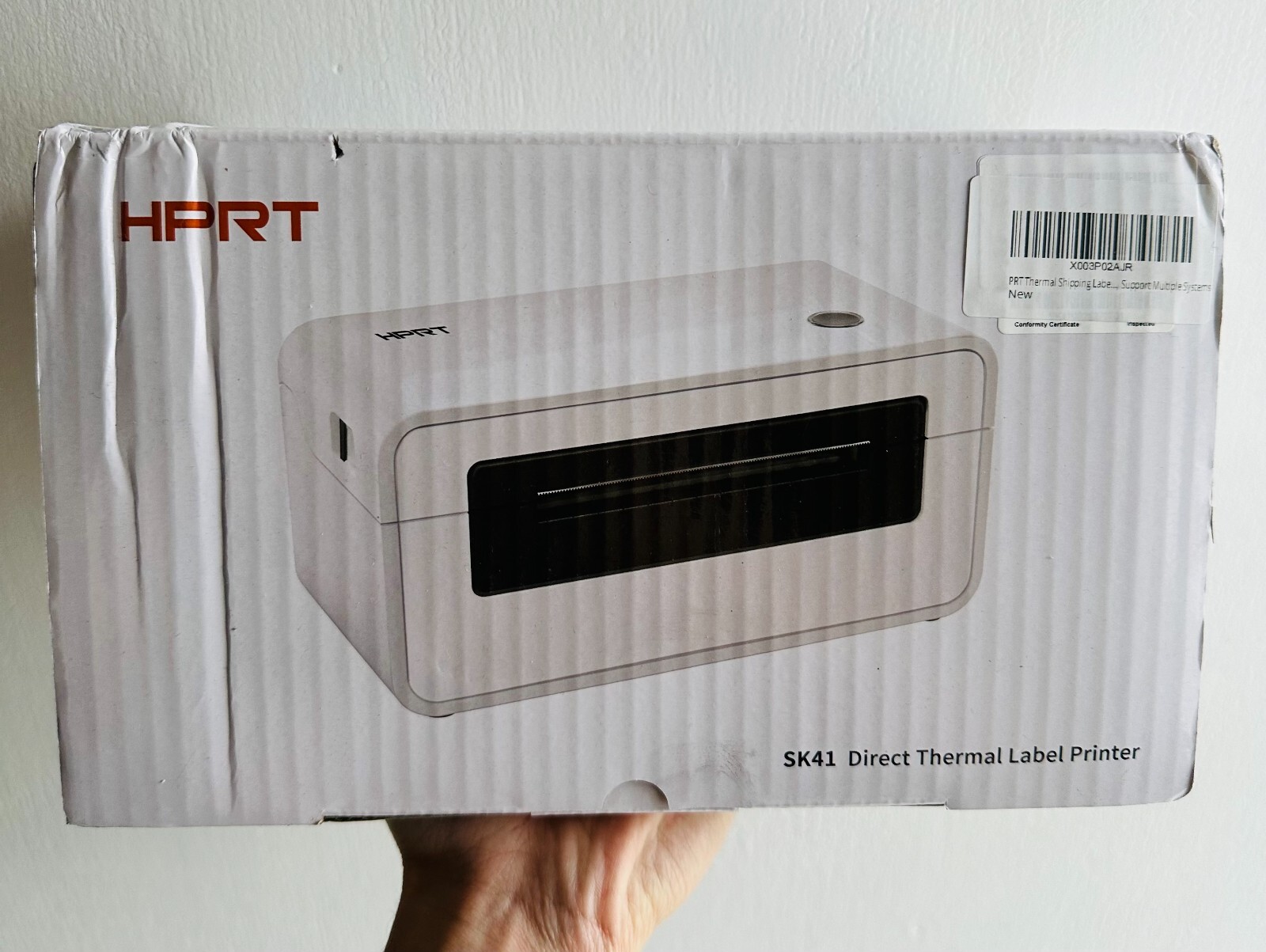 PRT Thermal Shipping Label Printer – 150mm/s High Speed 4×6 Label Printer Hig…