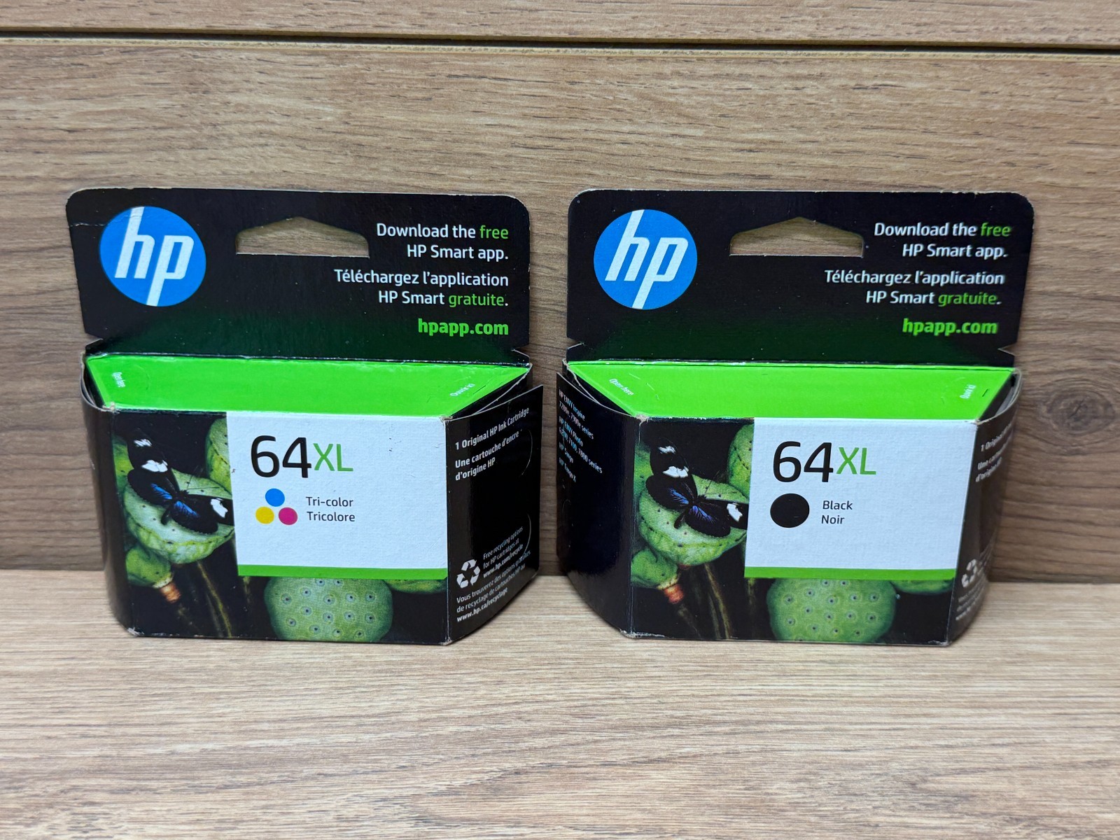 HP 64XL Combo Ink Cartridges 64XL Black 64XL Tri Color **Genuine HP**
