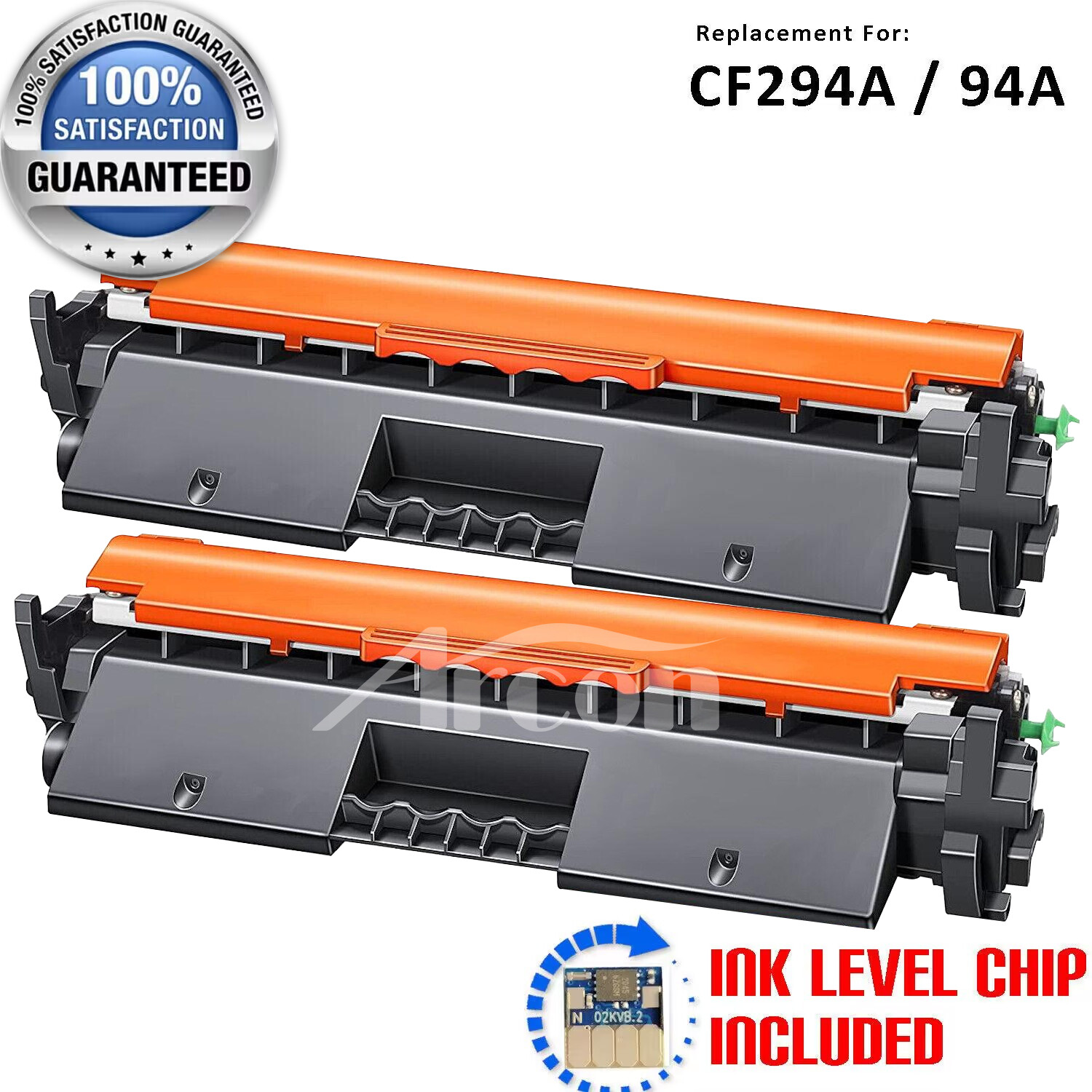 2 Pack CF294A 94A Toner Cartridge For HP LaserJet Pro M118dw MFP M148dw M148fdw