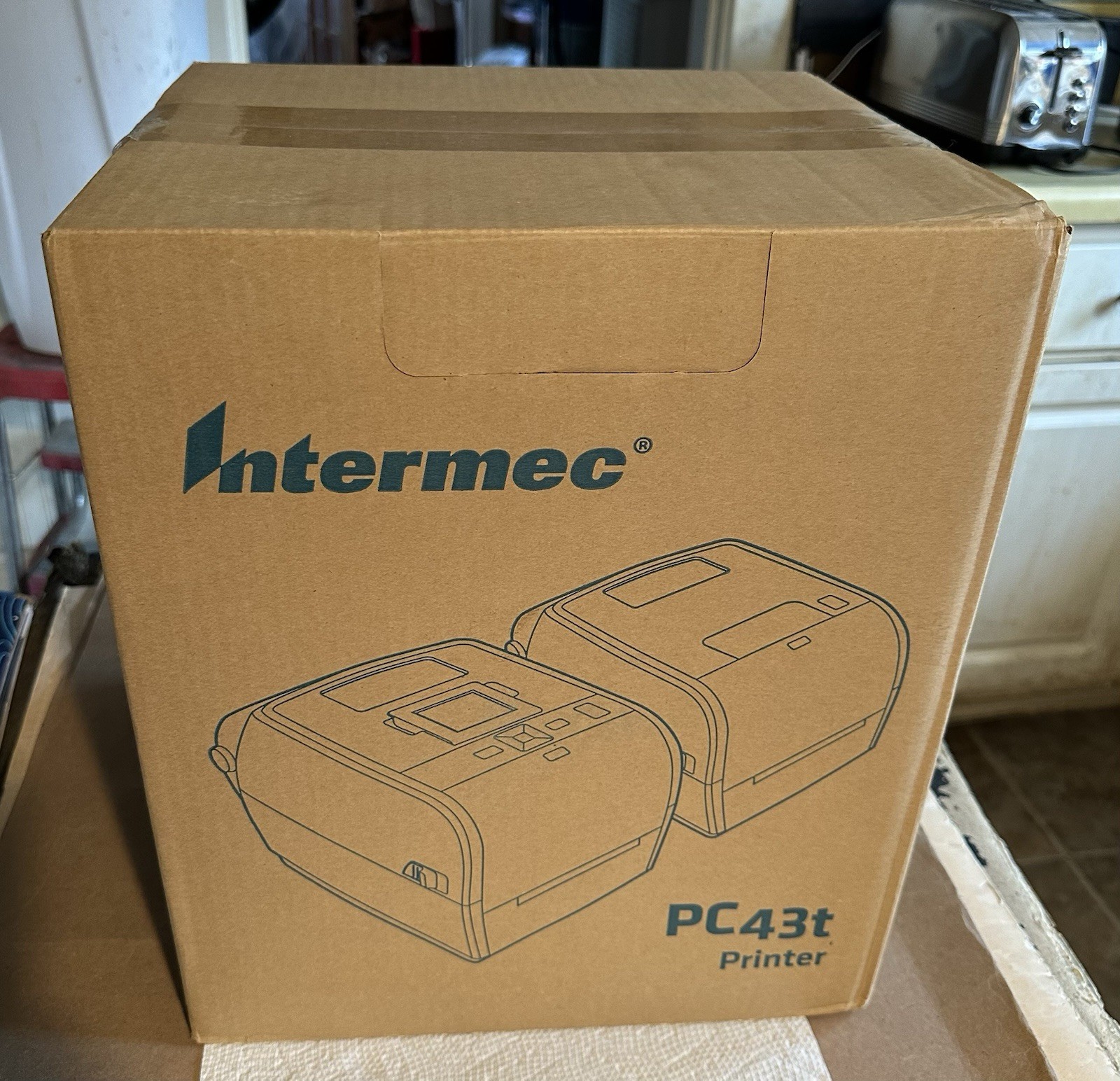 Intermec Desktop Thermal Transfer Printer Model PC43t New In Box Complete