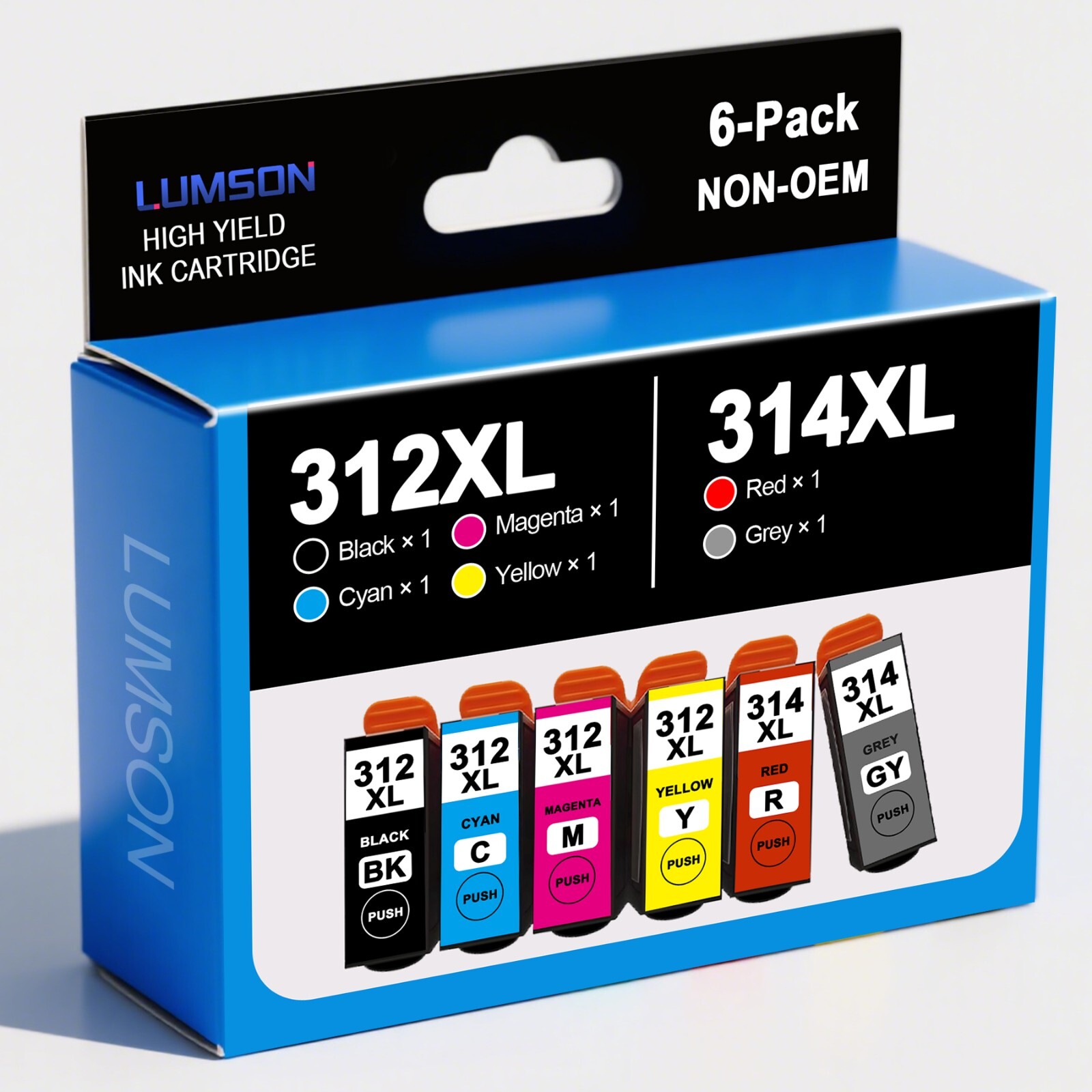 6PK T312XL T314XL Ink Cartridges for Epson Expression Photo XP 8600 15000 8500