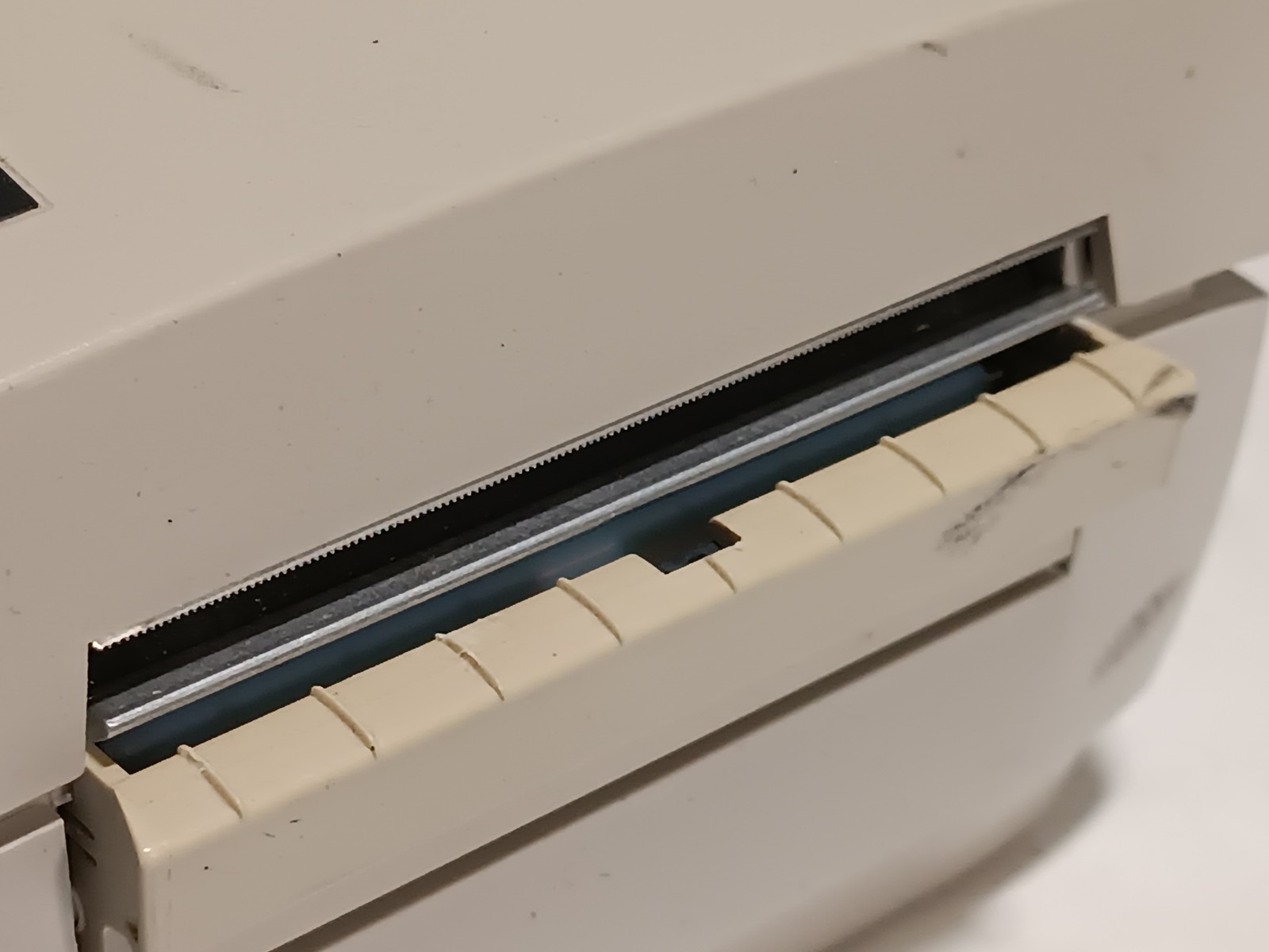 Zebra LP2844 thermal label printer USB serial parallel as shown no power adapter