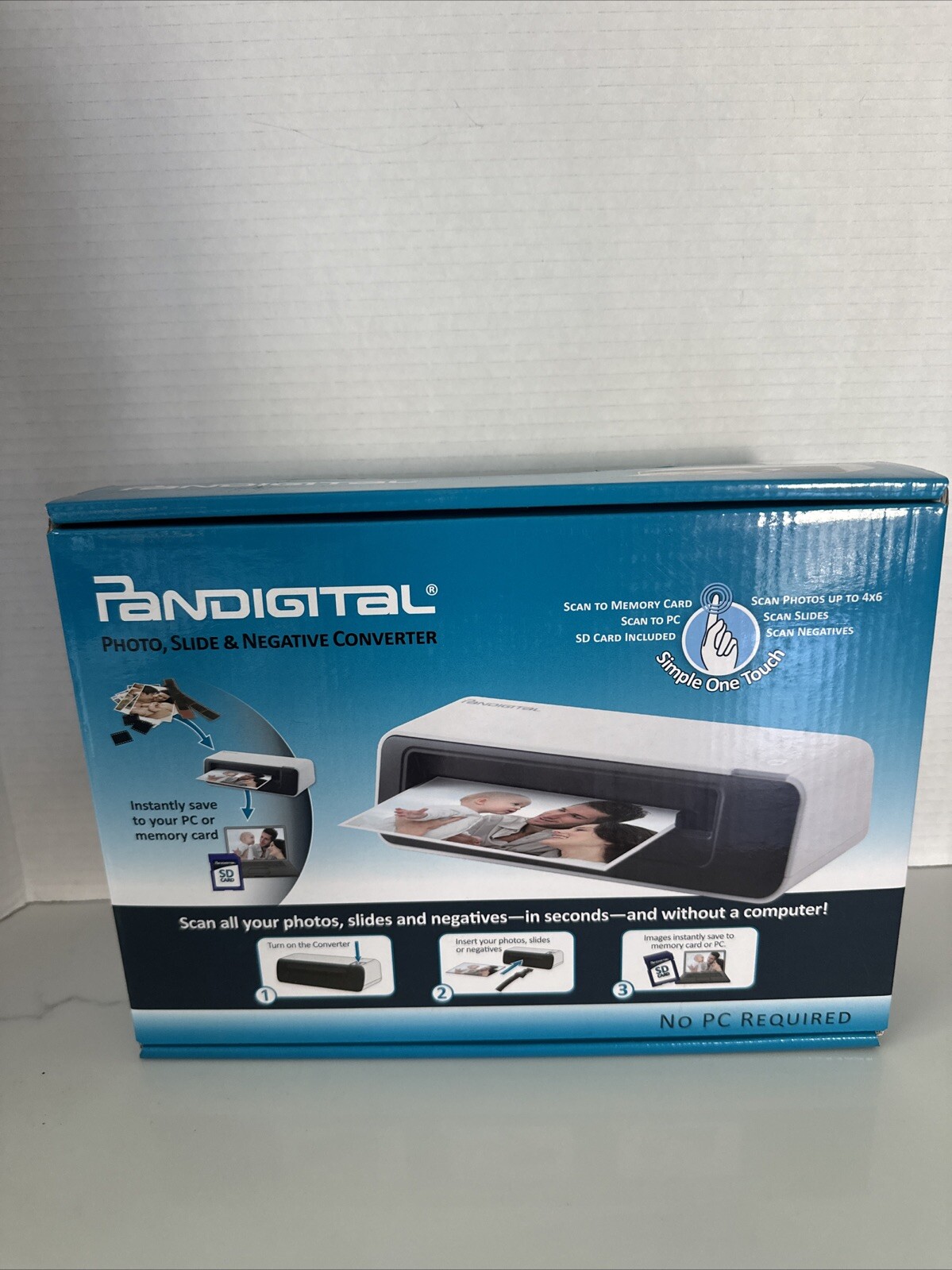 Pandigital Personal Photo Scanner/Converter – Model# PANSCN05 -No PC Needed